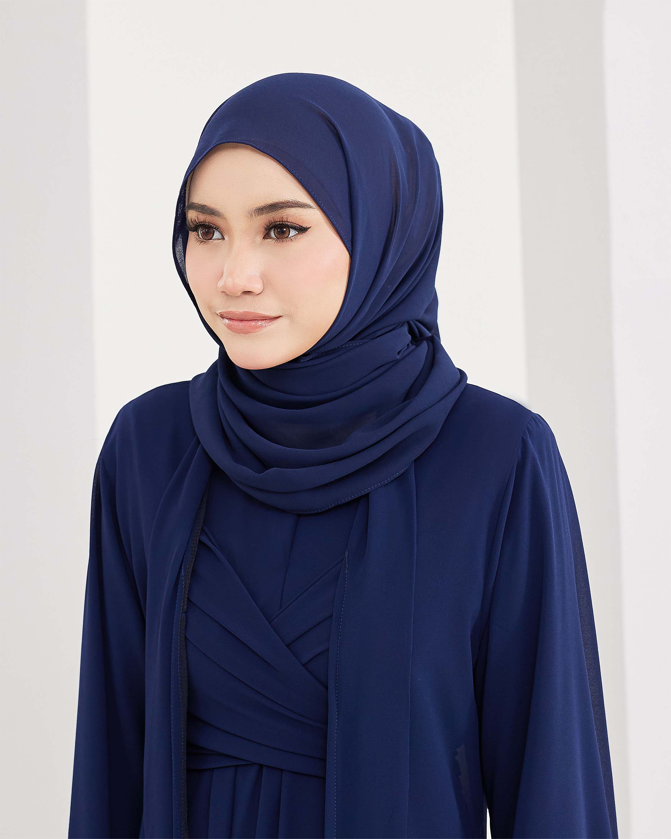 Larona Abaya - Navy Blue